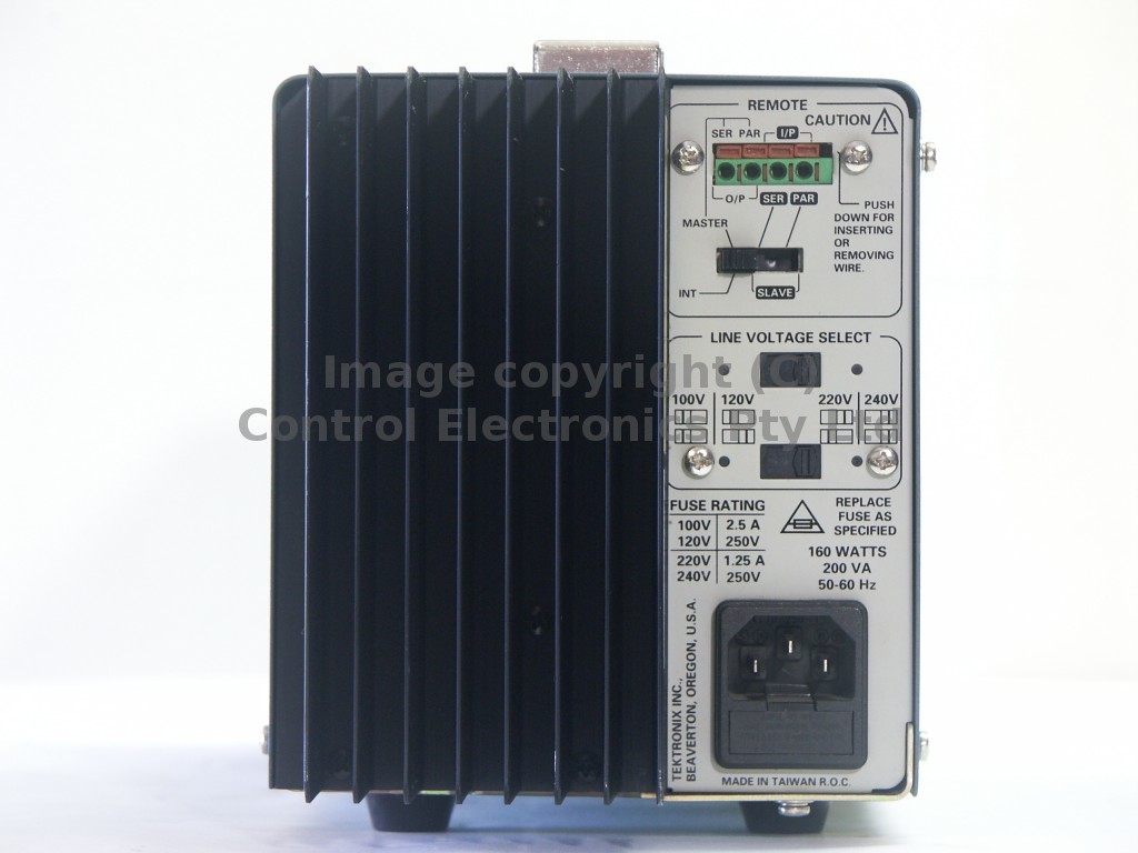 Tektronix PS281 rear view
