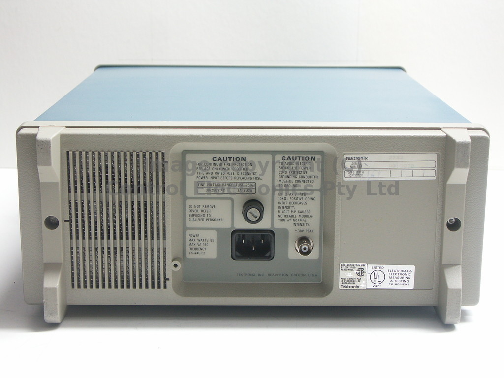 Tektronix 2232 rear view