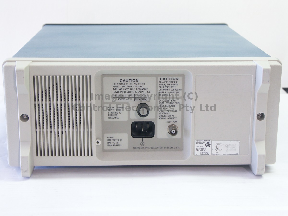 Tektronix 2236 rear view