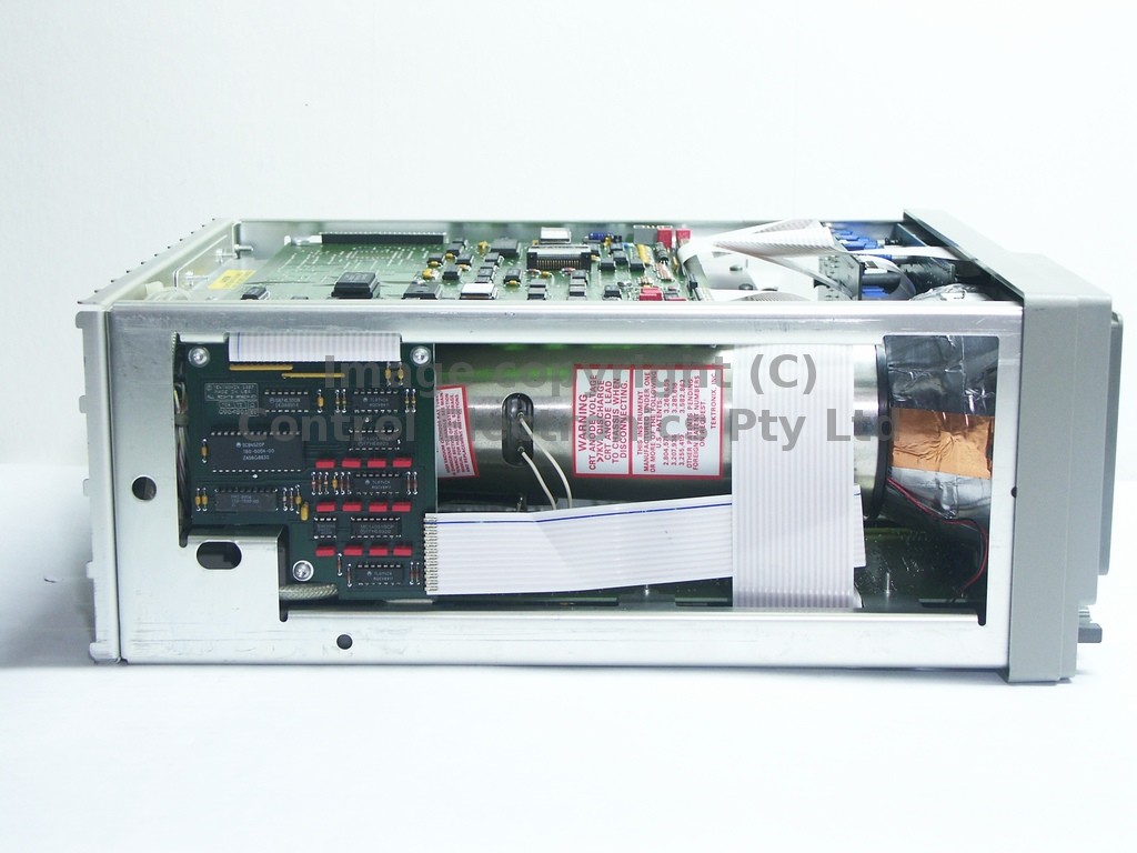 Tektronix 2246 internal view side
