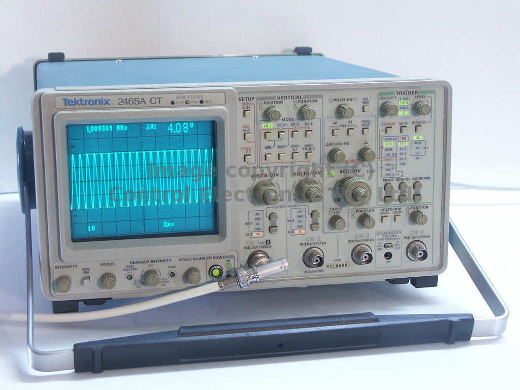 Tektronix 2465A CT view