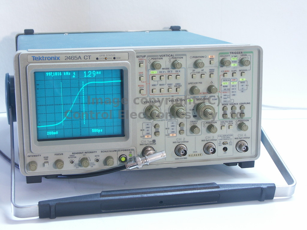 Tektronix 2465A CT view